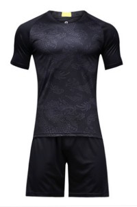 SKWTV050 custom-made slim football team shirt back stitching